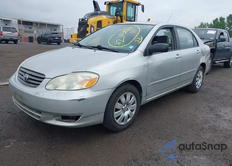 2004 Toyota Corolla Le from USA, damaged, VIN 2T1BR32E54C245509